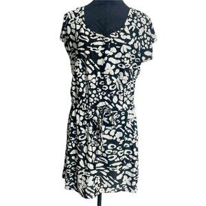 MiracleSuit One Size Cover Up Swimwear Black White